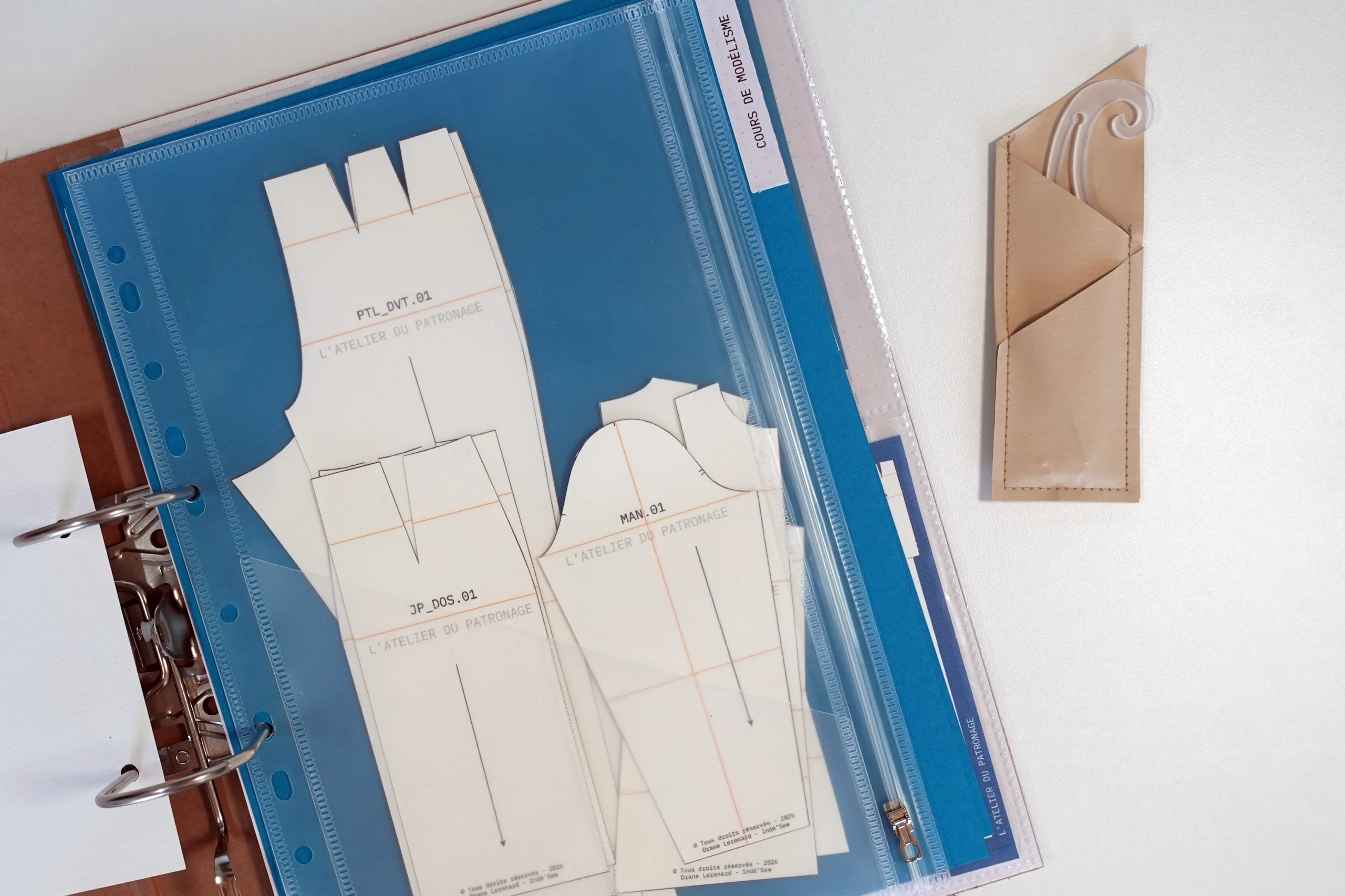Starter Pack (précommande) – Mon Classeur de Modélisme & Outils de Patronage – Image 6